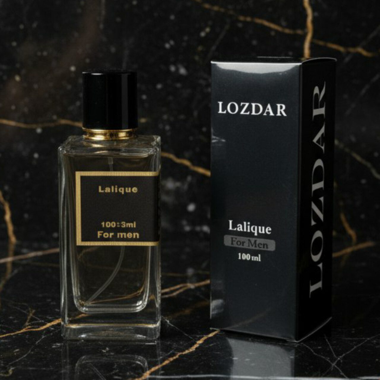 ادوپرفیوم لالیک مشکی Lalique حجم 100 میلی گرم