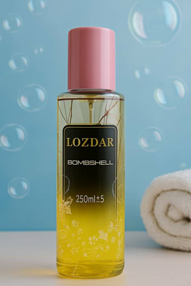 بادی کلن با اسانس بامب شل