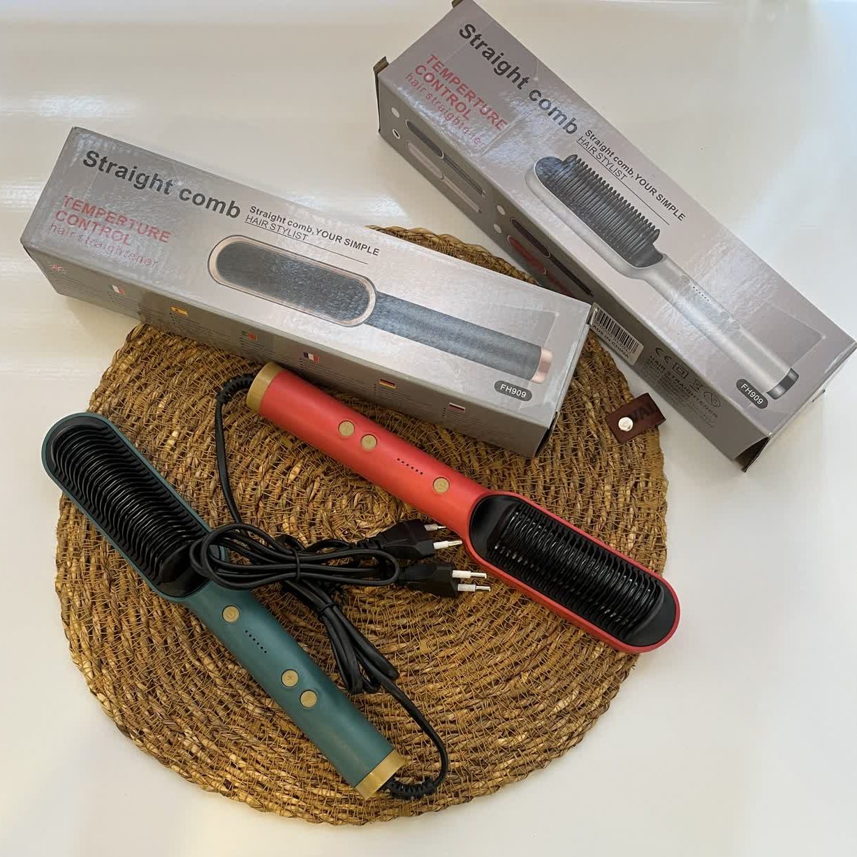 برس حرارتی straight comb