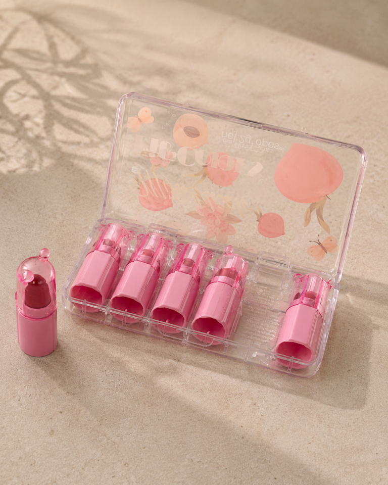 پالت رژگونه و رژلب ۶ رنگ | Blush & Lip Palette