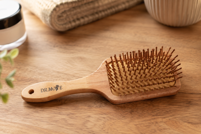 برس مو چوبی مربعی | Wooden Square Hair Brush